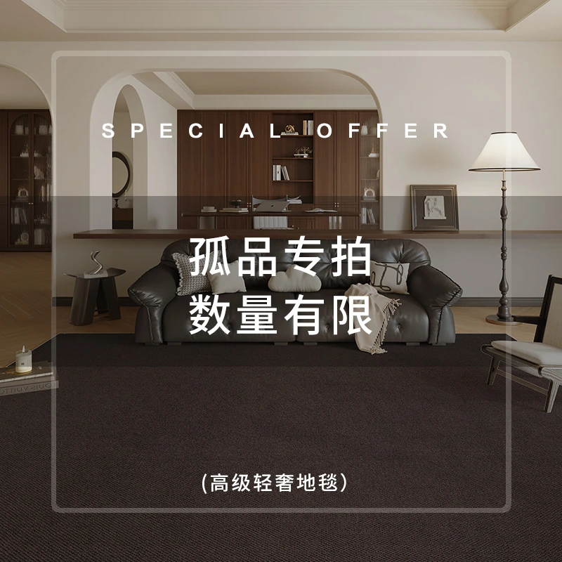 2加厚免洗透气防滑新年氛围感红色入户门垫地毯别墅高级感地毯