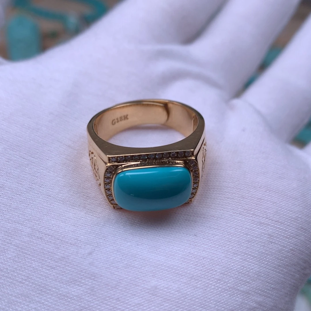 绿松石精品配饰未镶嵌