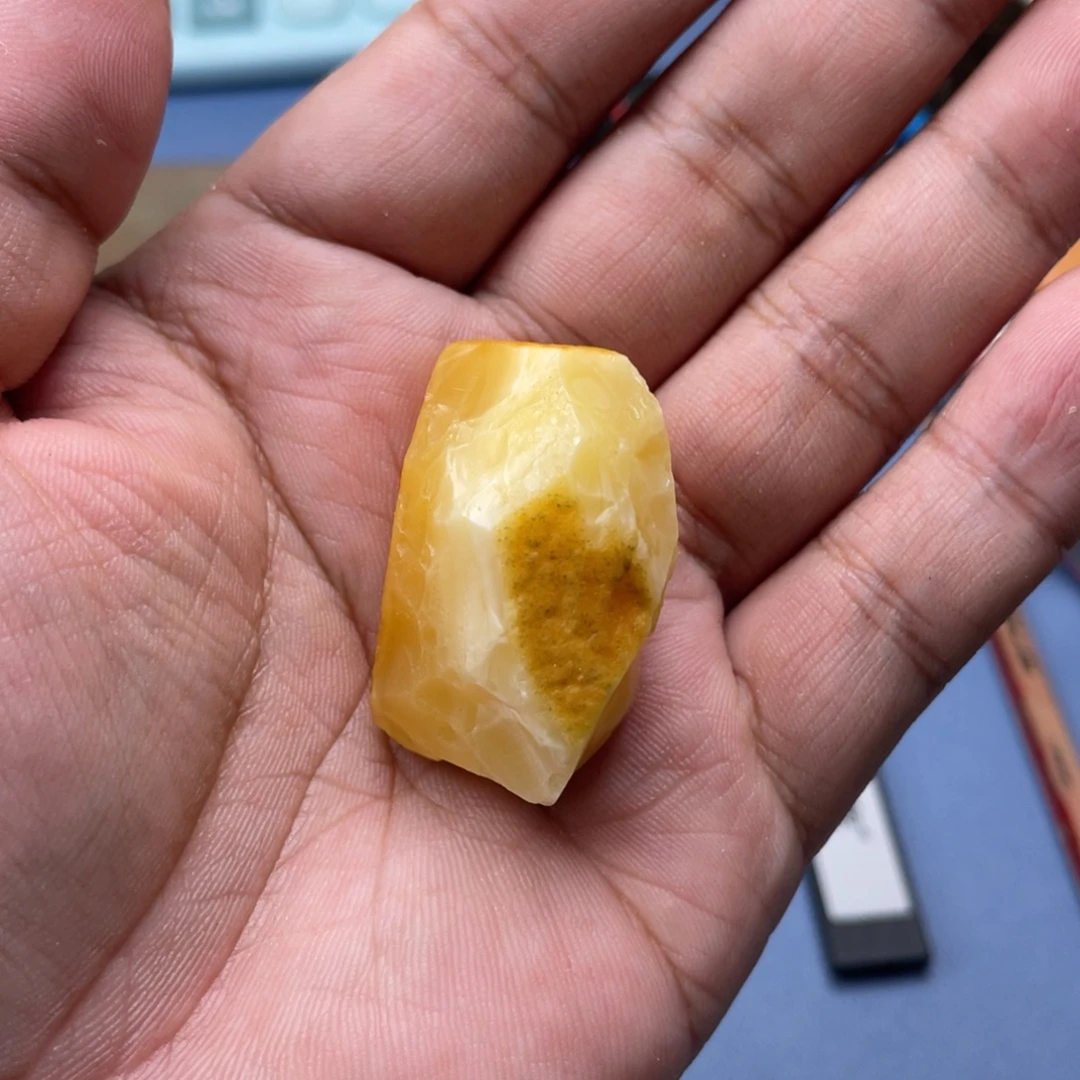 溜***球定制琥珀未镶嵌蜜蜡定制