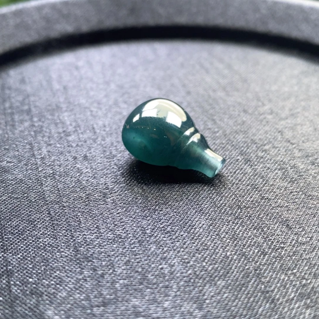 翡翠未镶嵌手串卡12左右三通