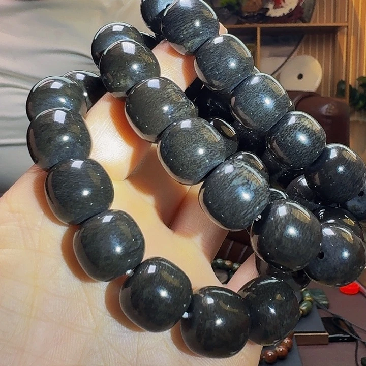 和田玉手串未镶嵌