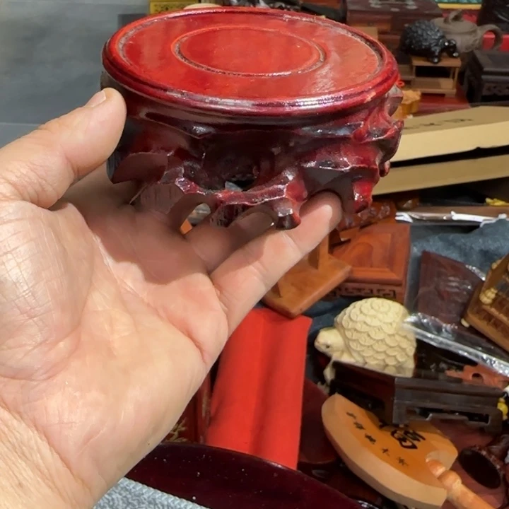 手工艺品琉璃红木工艺品底座等