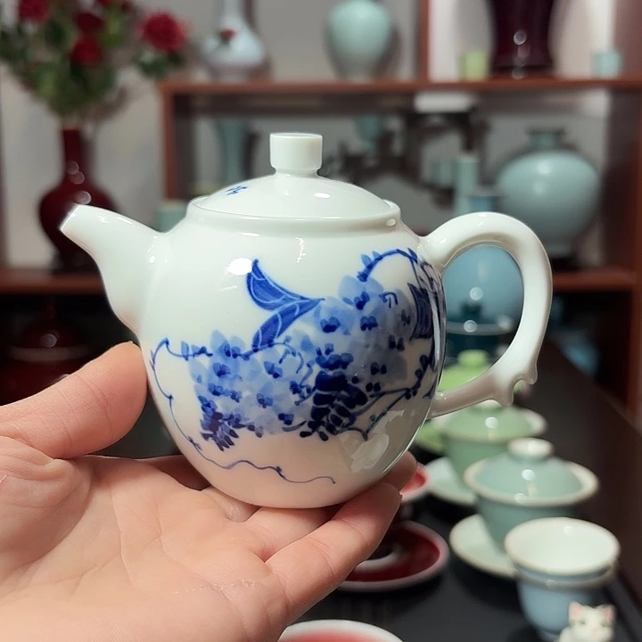 陶瓷景德镇高温陶瓷茶壶