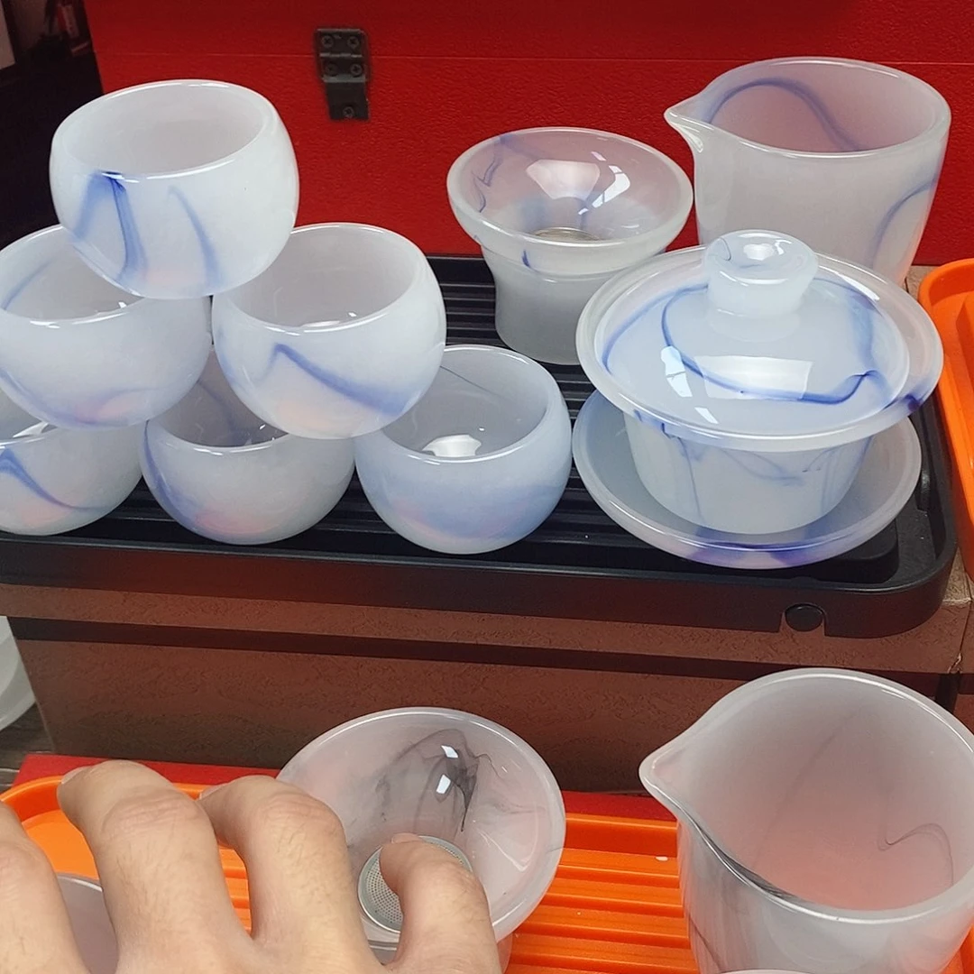 杯高端琉璃一套 无礼盒