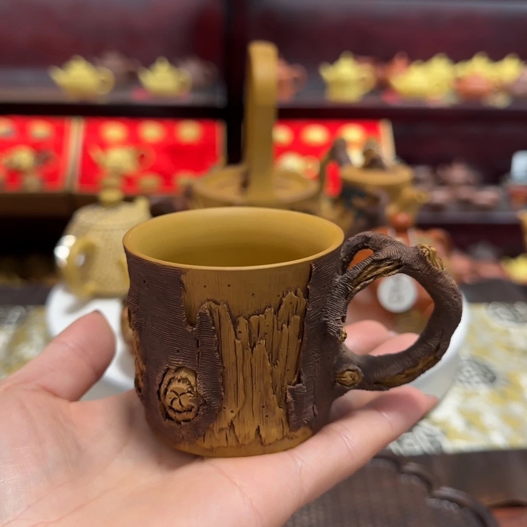 【闪购商品】紫砂茶壶牧**星枯木主人杯