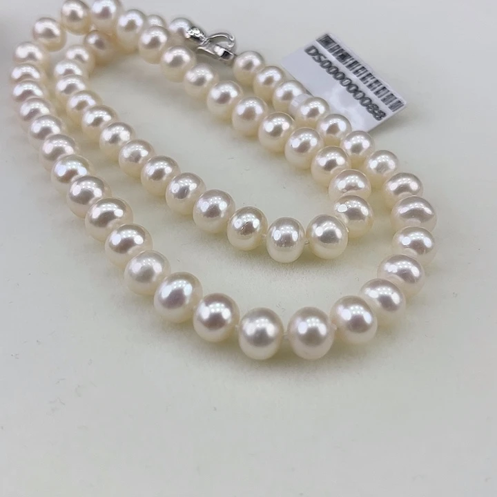 淡水珍珠未镶嵌颈饰8➕炫彩