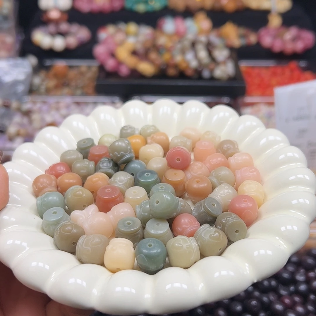 菩提根/象牙果手串多宝蜜罐25颗
