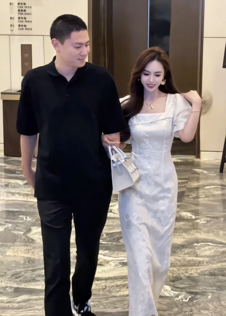 【现货秒发】DL132轻奢时尚气质万针刺绣刺绣连衣裙简约显瘦