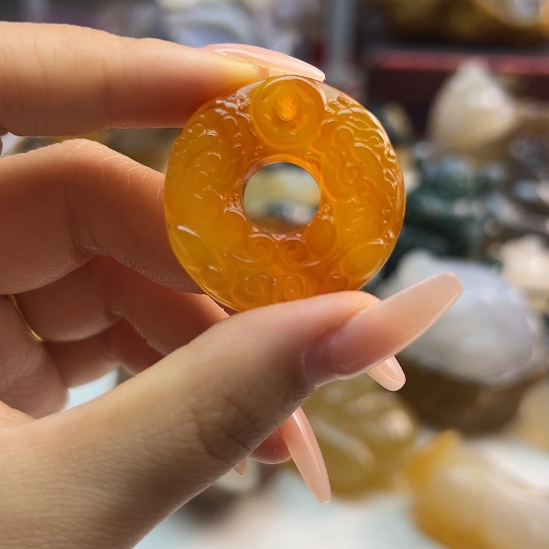 玛瑙/玉髓合金颈饰