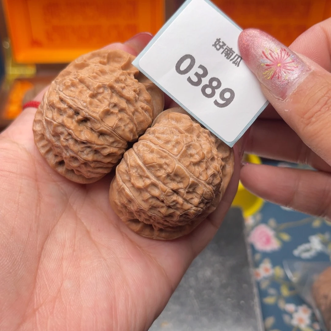文玩核桃把件诚*南瓜墩46