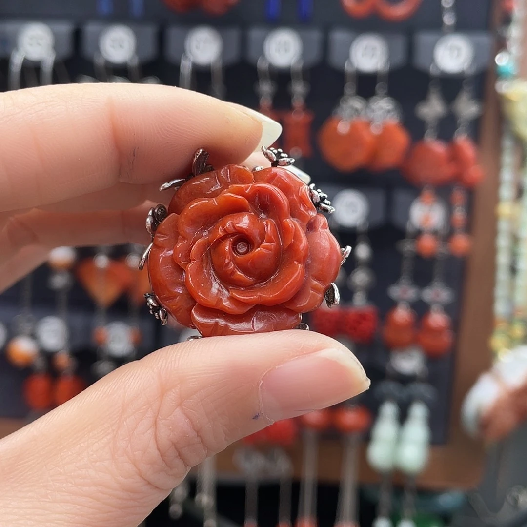 翡翠耳饰银S925镶嵌陈*莲786gjnhhh