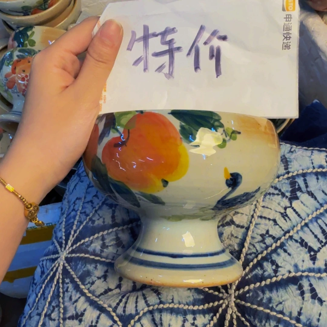 瓷片景德镇陶瓷手工手绘