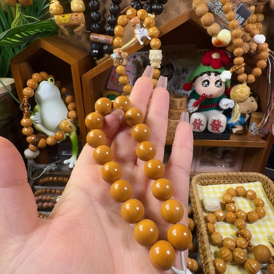 猴头核桃吊坠光珠手持