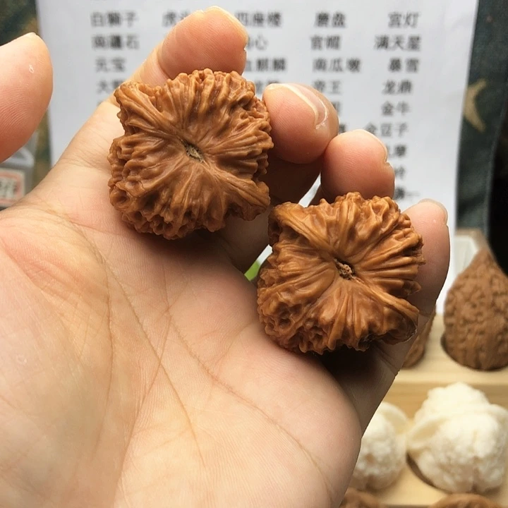 文玩核桃把件@****@南疆石，边38
