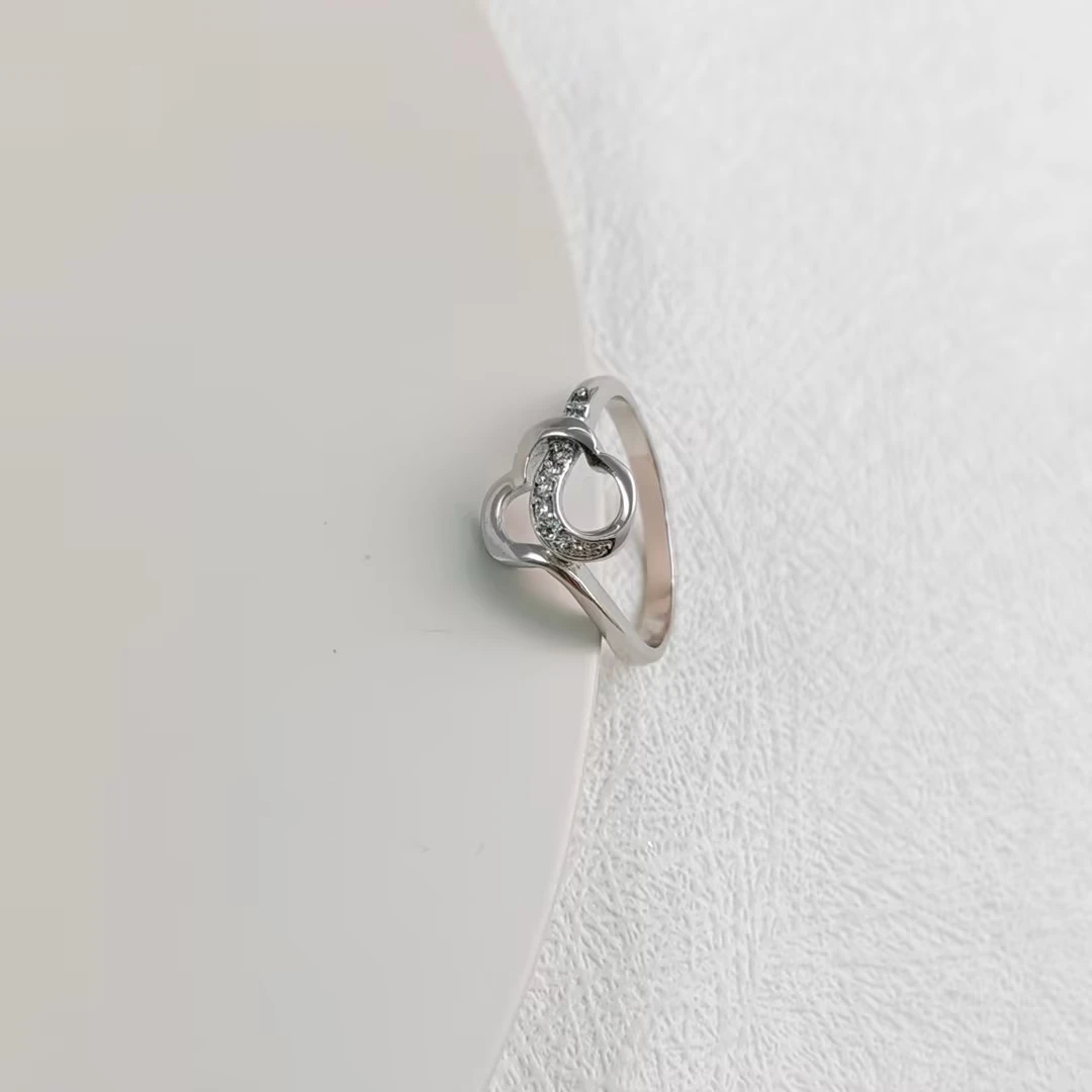 XUPING/旭平首饰 合金合成锆石戒指 小众设计感 GDY X000867437