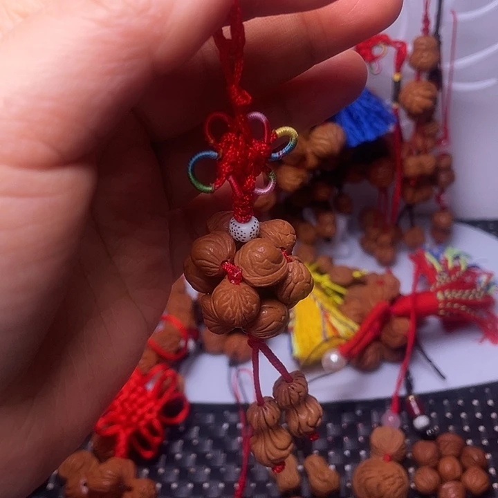 吊坠桃核龙纹桃枭