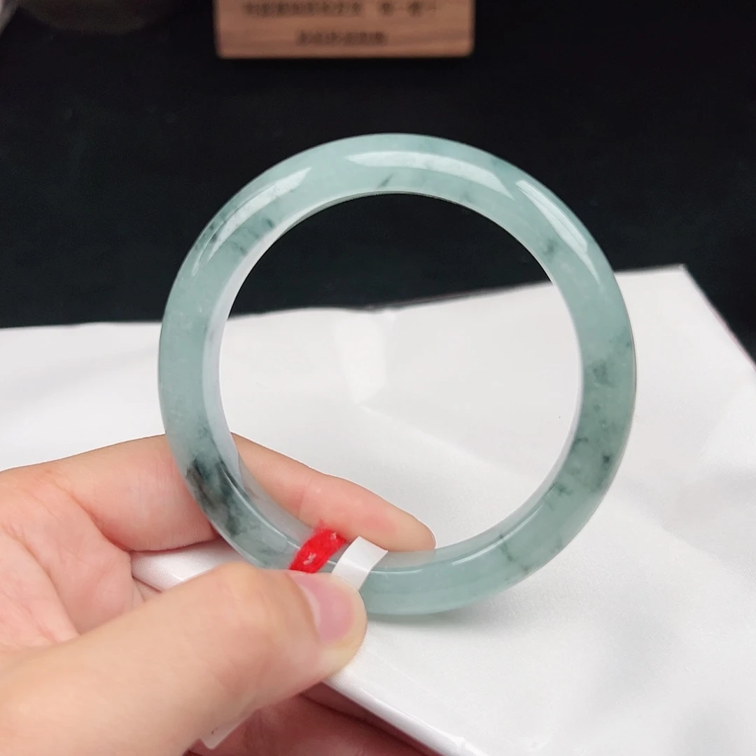 翡翠未镶嵌手镯b0331-4