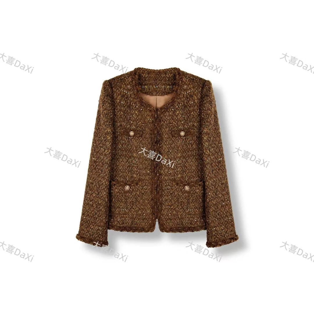 【大喜】秋冬气质时尚法式小香风外套【25J143C085】