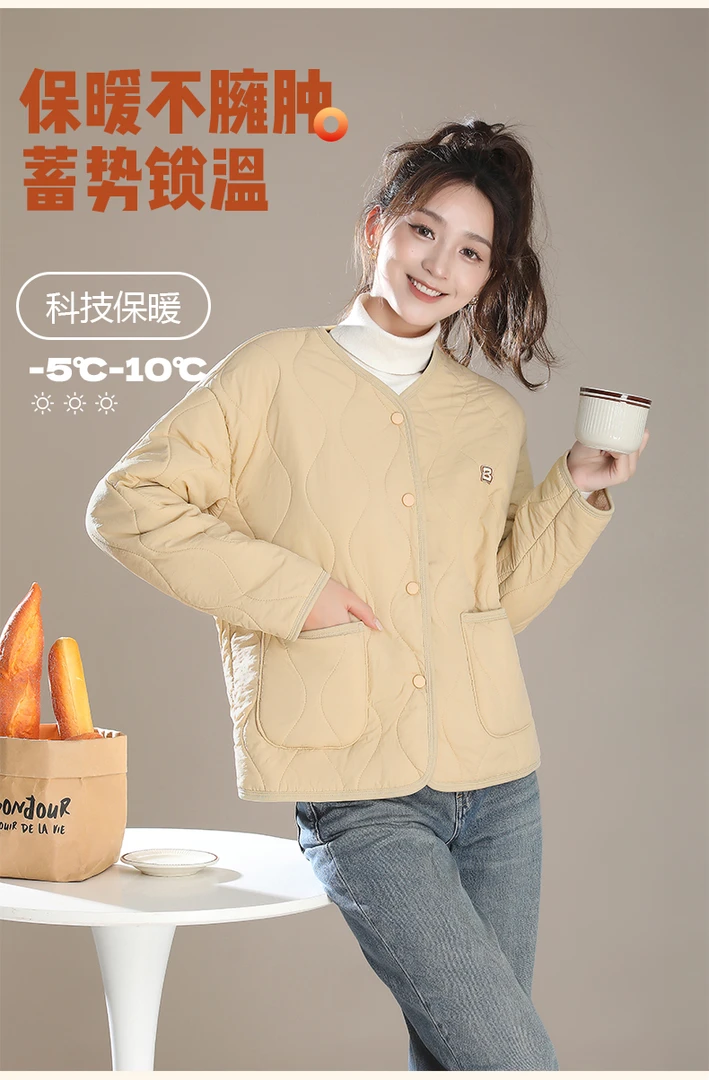 2024秋冬新款!女款时尚羊毛保暖外套Y3080