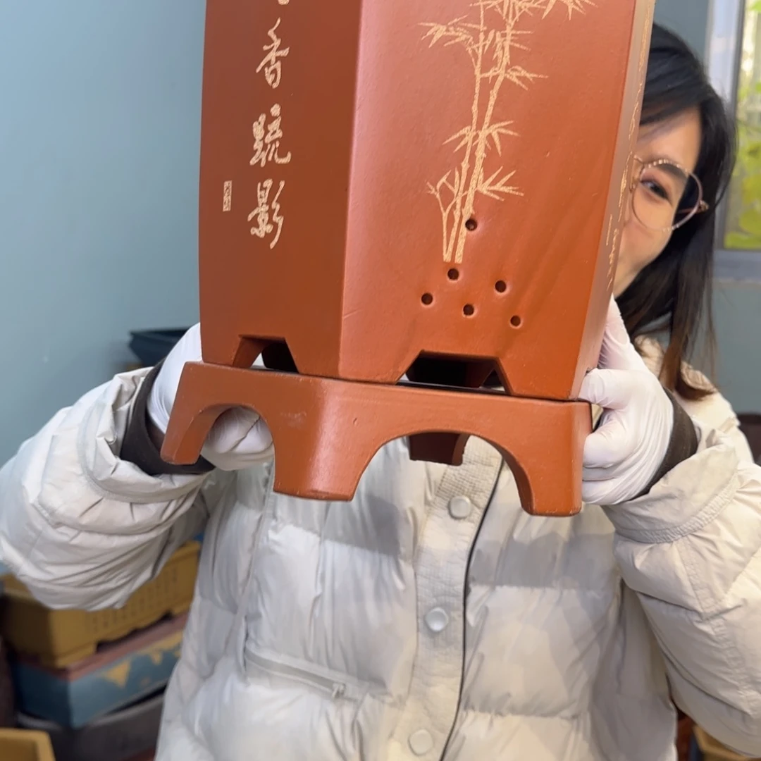 紫砂花盆是尺寸20 23