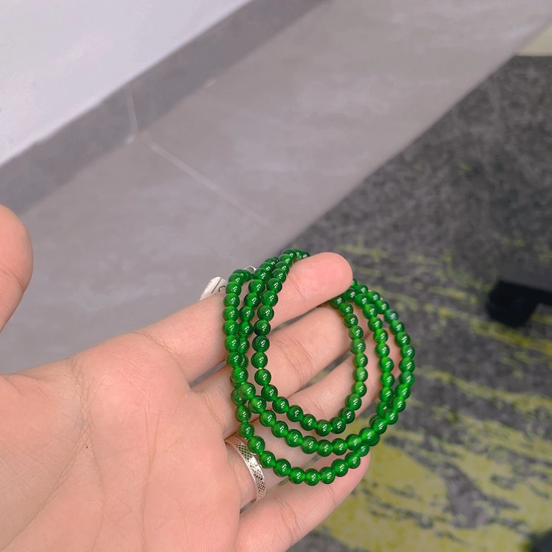 翡翠未镶嵌颈饰卡5