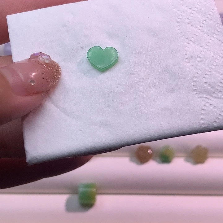 翡翠散珠翡翠爱心 15