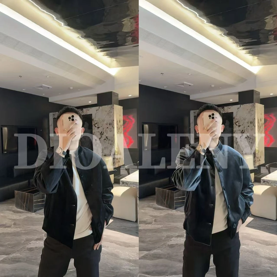 【帅老板】32279冬季轻奢羽绒服小立领短款羽绒外套