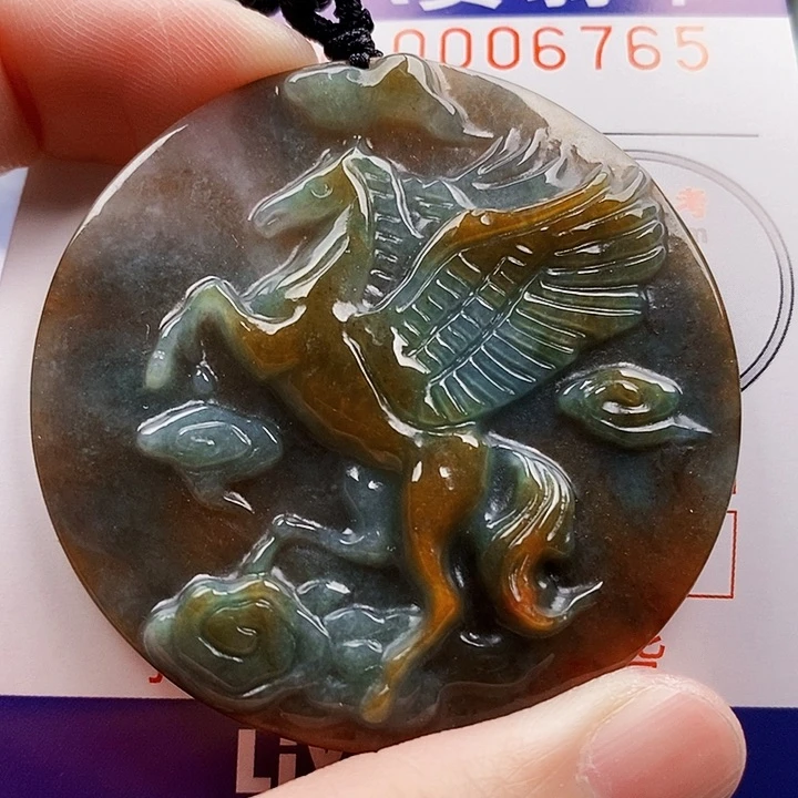 吊坠(不含链)未镶嵌翡翠