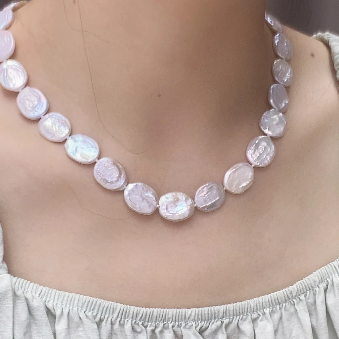 淡水珍珠未镶嵌颈饰