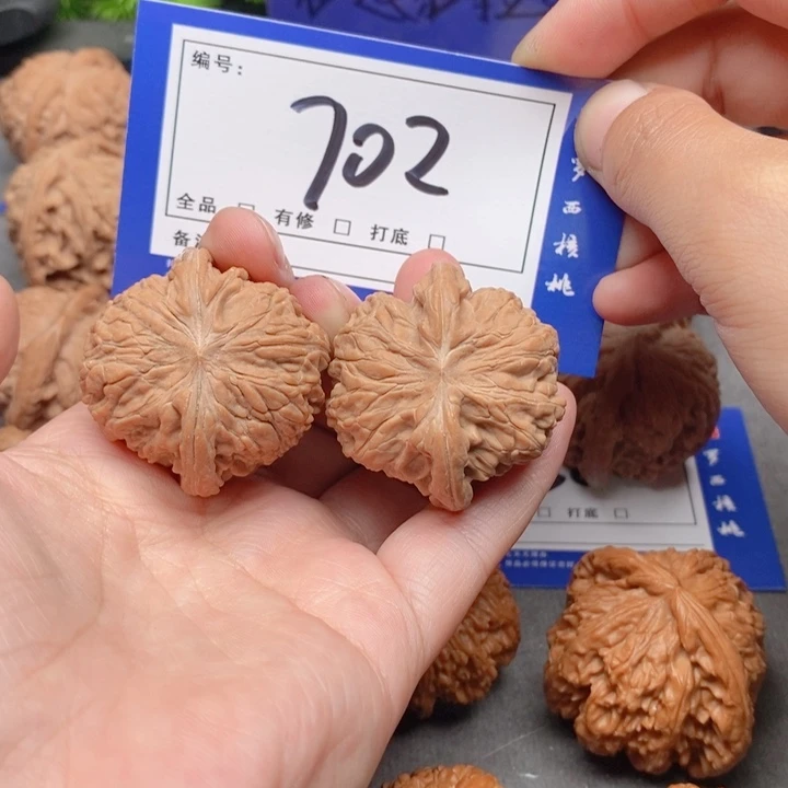把件桃核37全品磨盘702号牌