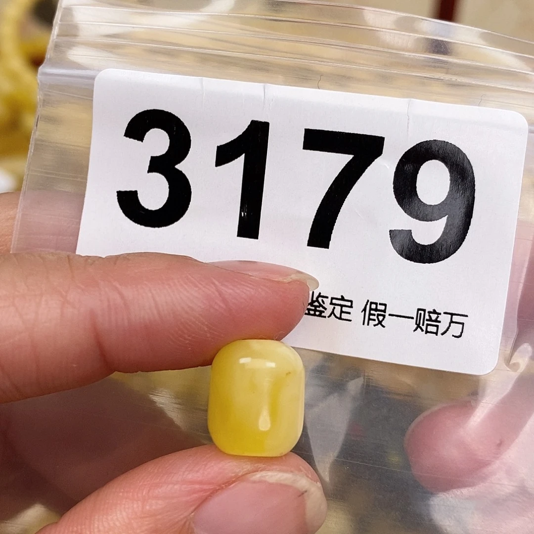 琥珀未镶嵌颈饰10