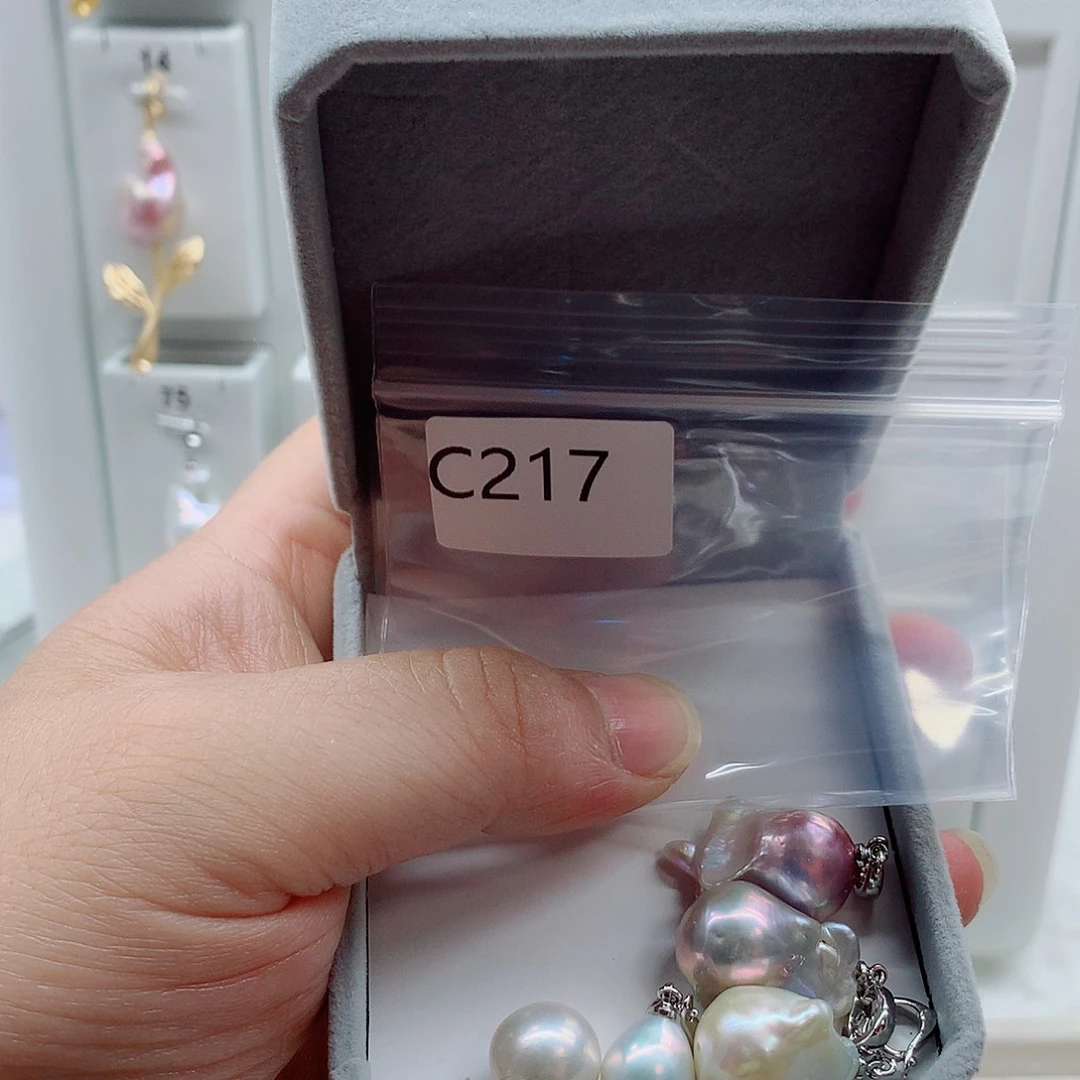 淡水珍珠合金吊坠(不含链)