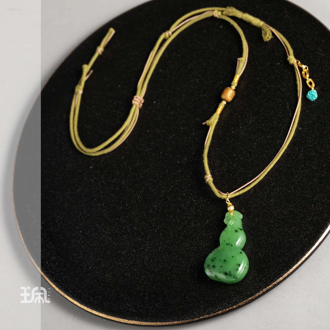 项链/禄泽|和田玉*S925银镀金YYB25101405多样性发其一