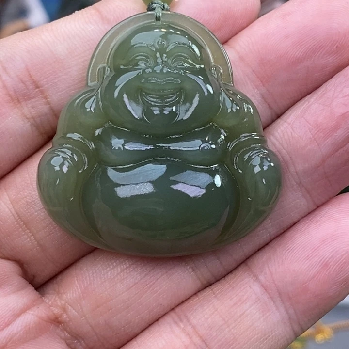 o***_和田玉未镶嵌颈饰