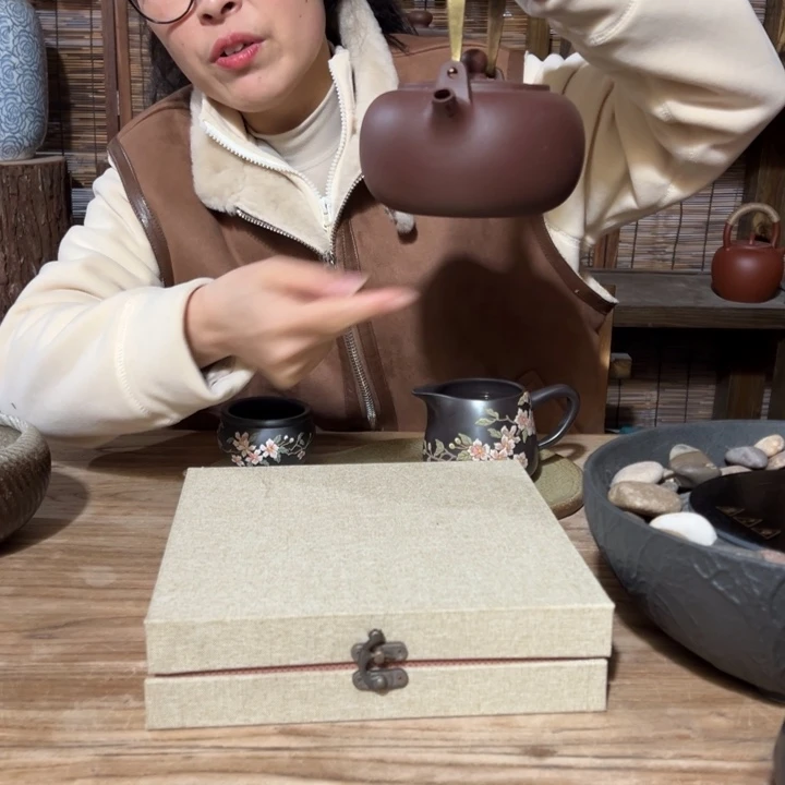 紫砂茶叶盒糖糖同款壶8888888888