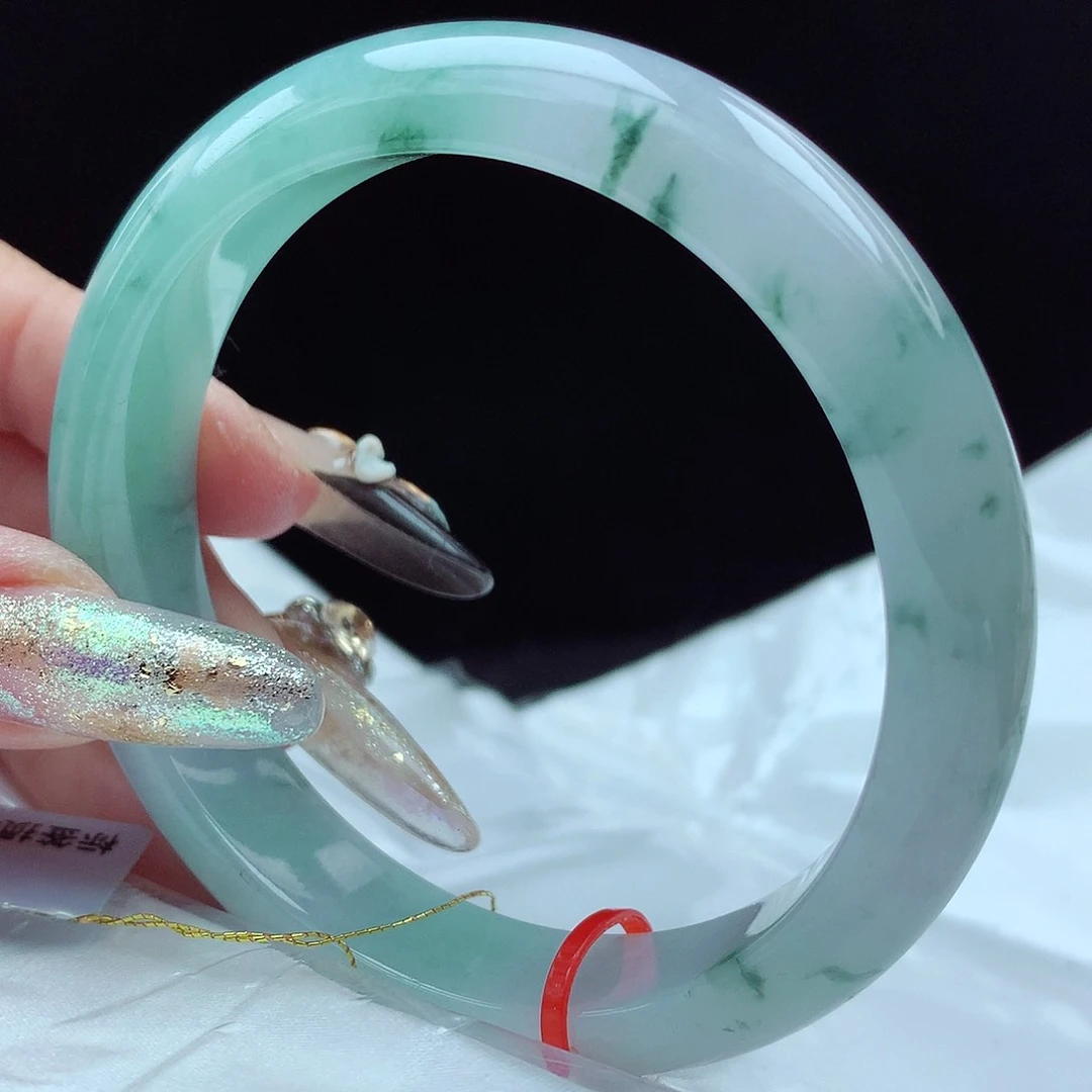 未镶嵌手镯翡翠高颜值推荐57圈4018