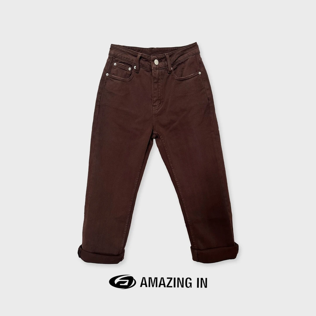 AMAZING IN 小众设计亲肤透气牛仔休闲裤A231016-JYXY606-1