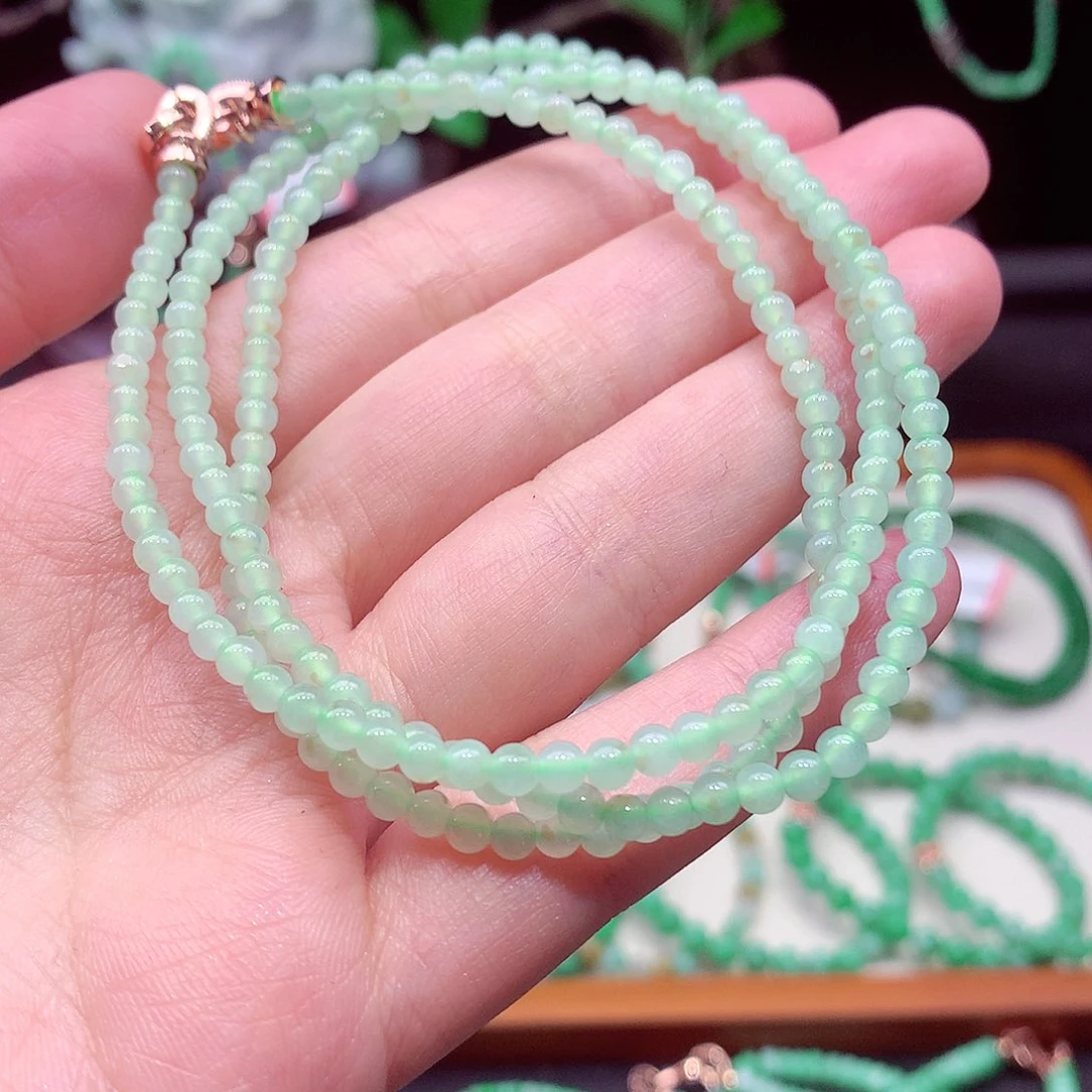 未镶嵌手链翡翠翡翠