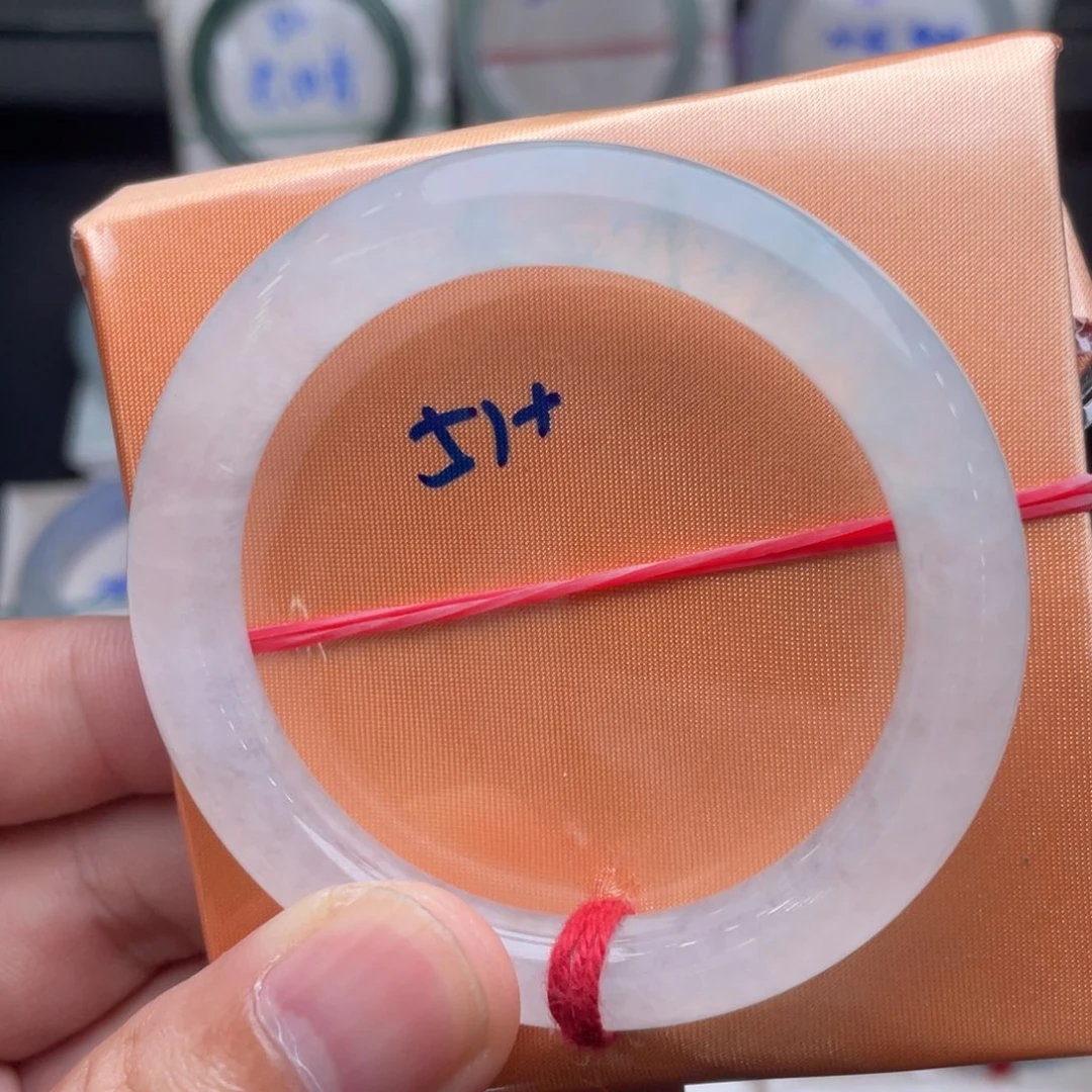 翡翠未镶嵌手镯翡翠手镯75