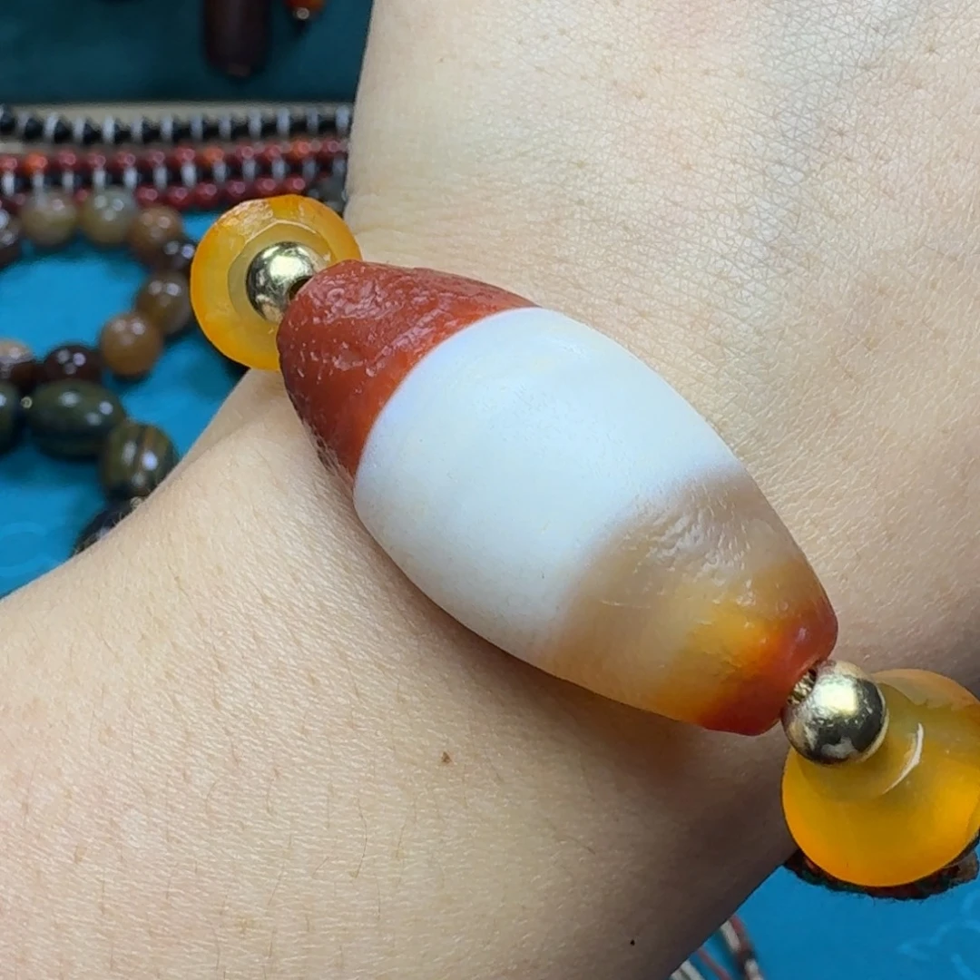 玛瑙/玉髓未镶嵌项链