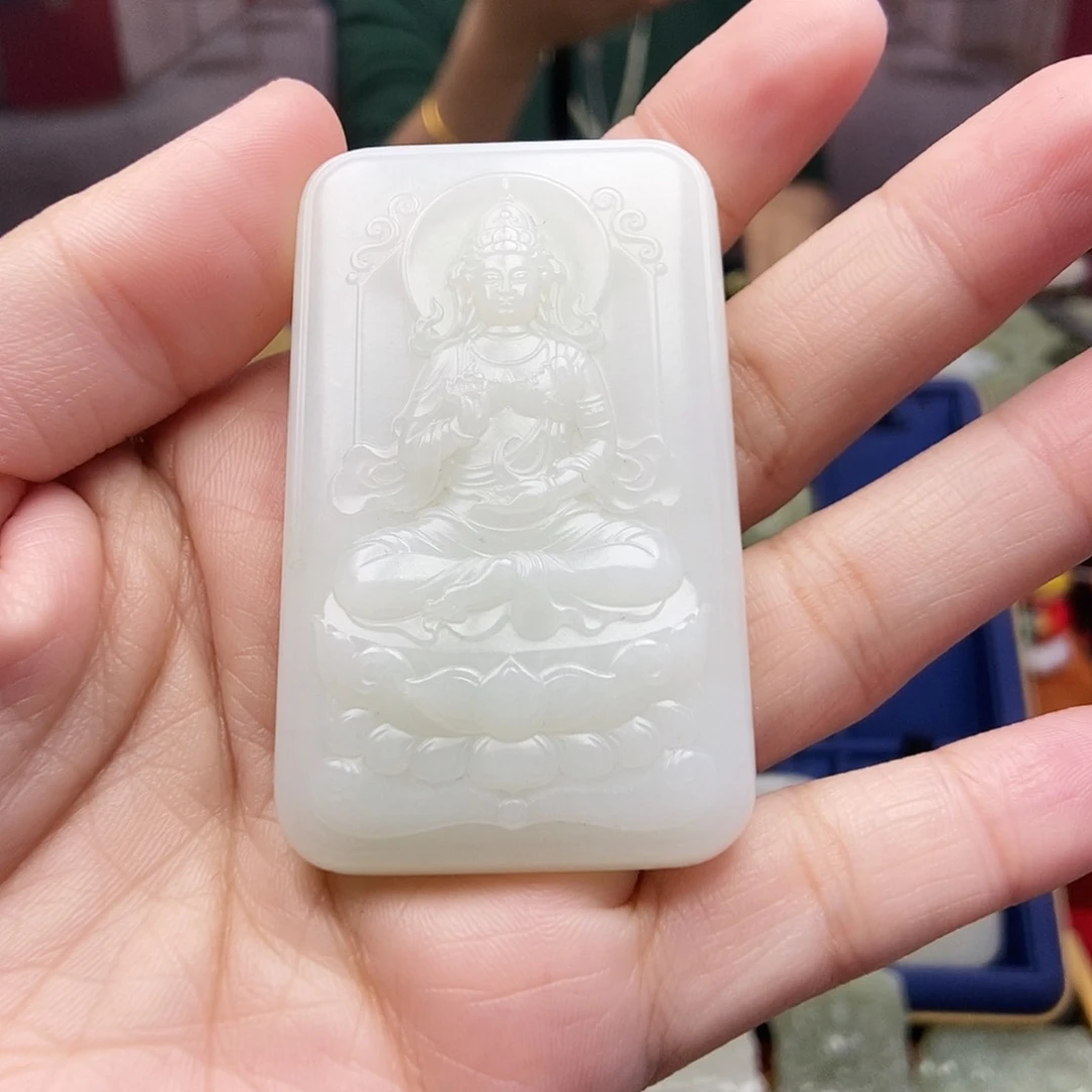 和田玉颈饰未镶嵌冰*玉