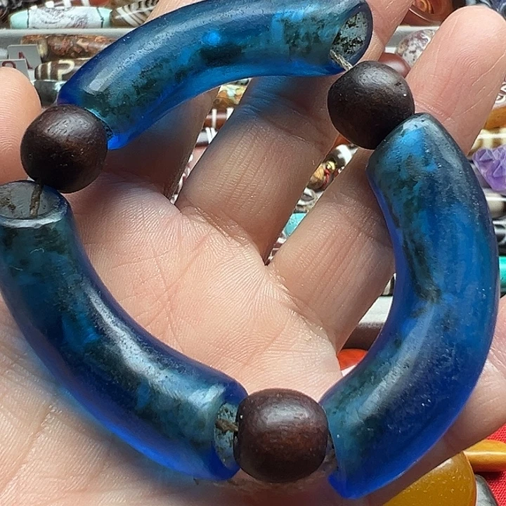 玛瑙/玉髓合金颈饰