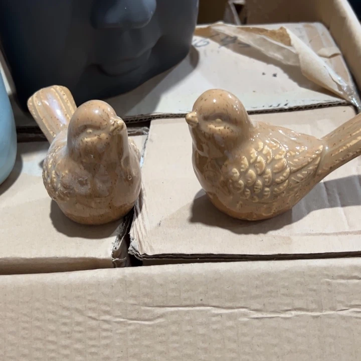 陶瓷花瓶摆件外贸出口（微瑕）