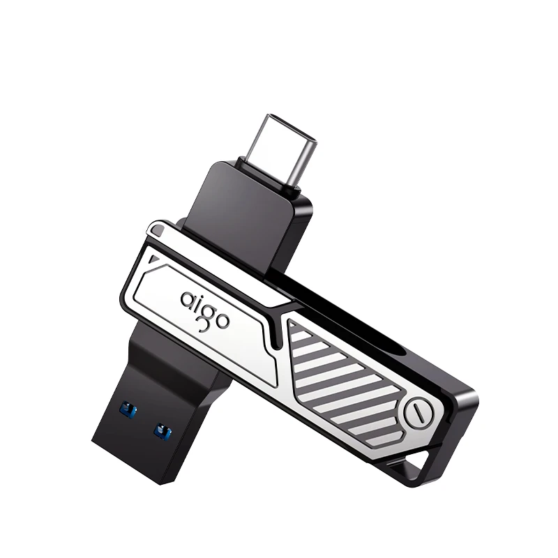 aigo/爱国者机甲风USB3.2U盘车载type-c手机两用优盘大容量U382