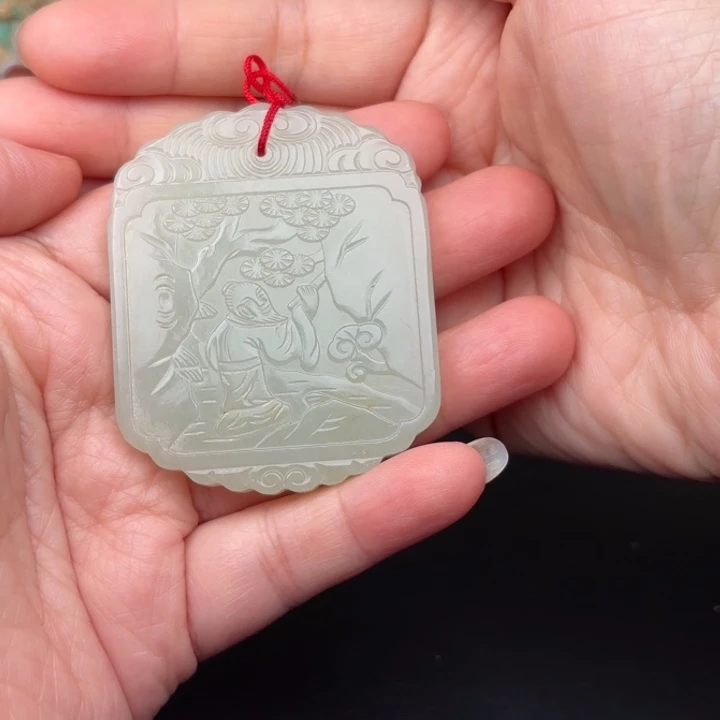 未镶嵌和田玉挂件黑****5