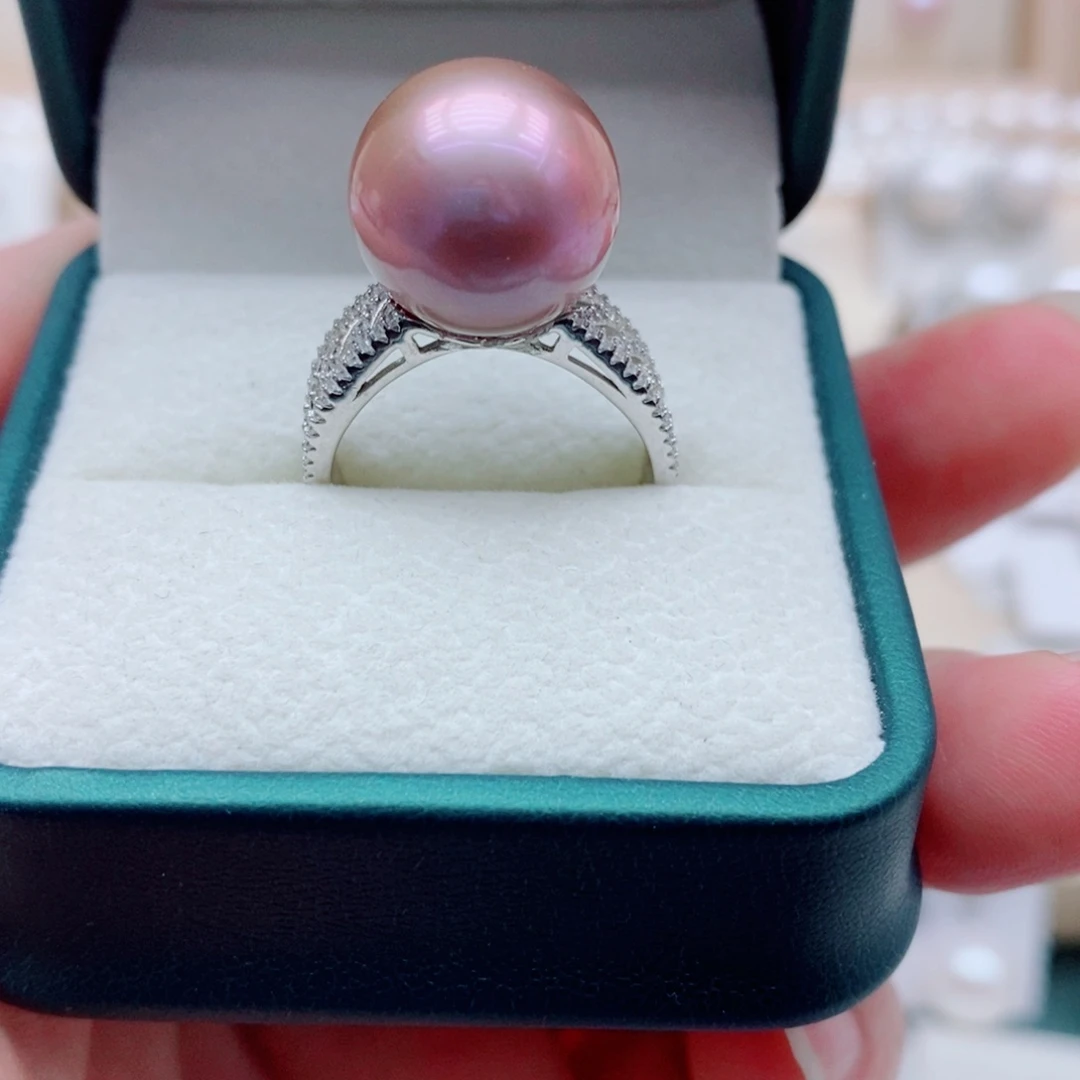 风***少颈饰银S925镶嵌淡水珍珠