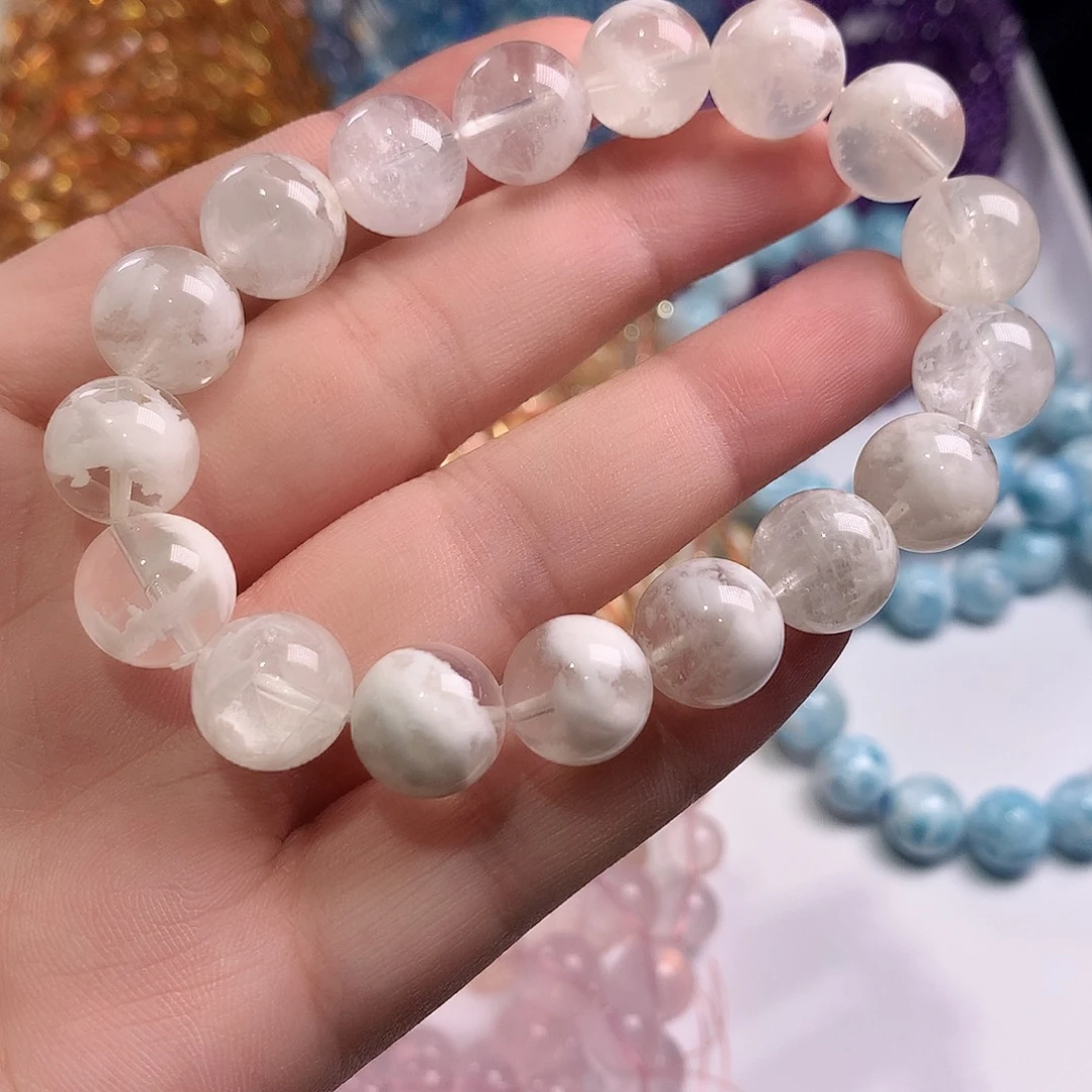 未镶嵌手链水晶雪花幽灵12m+