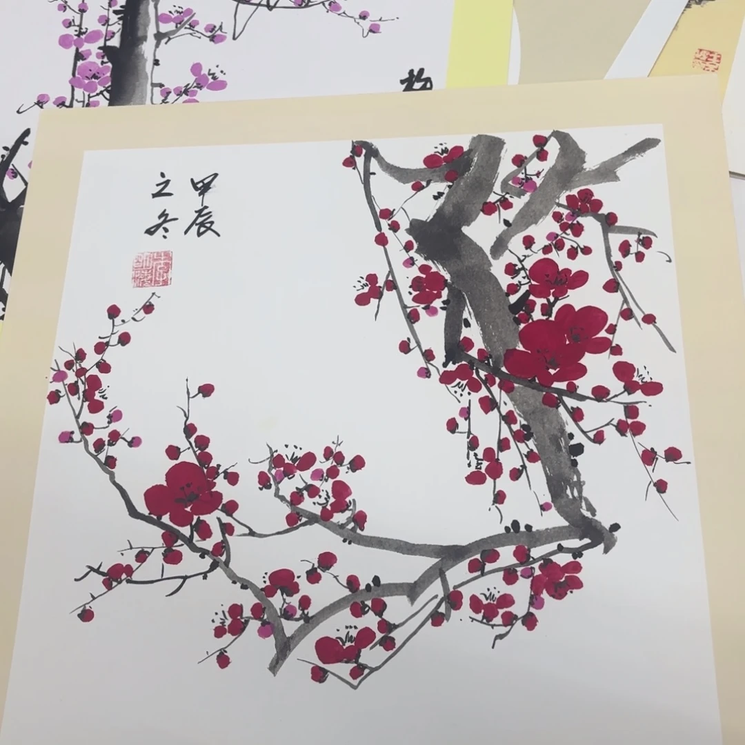 国画50-50卡纸作品童