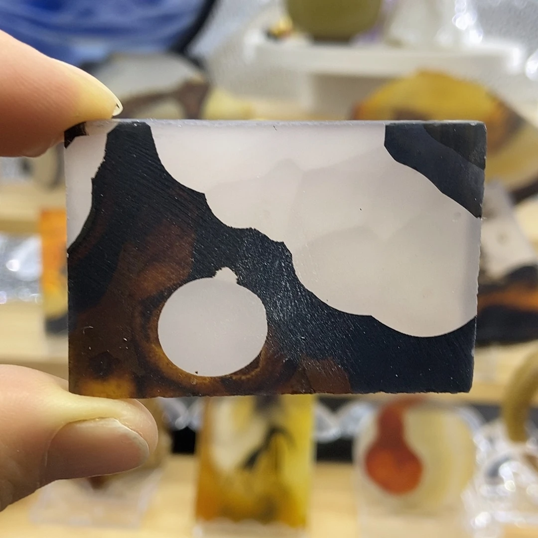 定制玛瑙巴玉玛瑙象形花牌