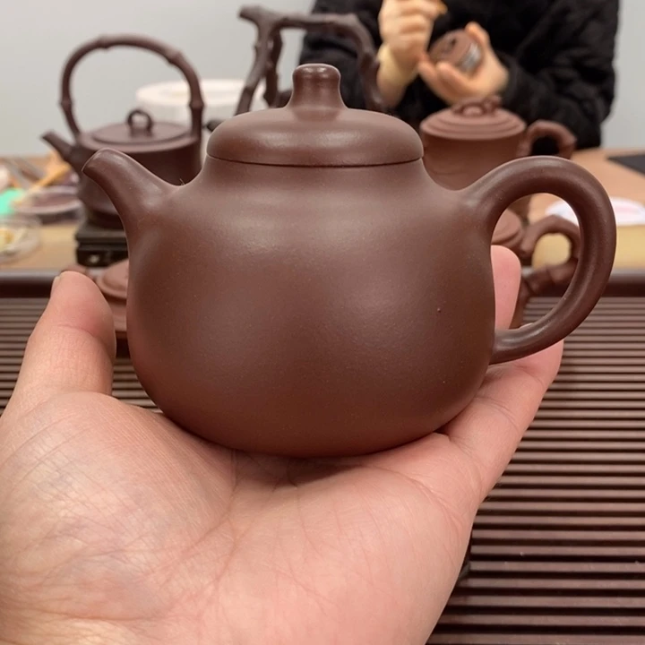 紫砂茶壶匏瓜福利壶